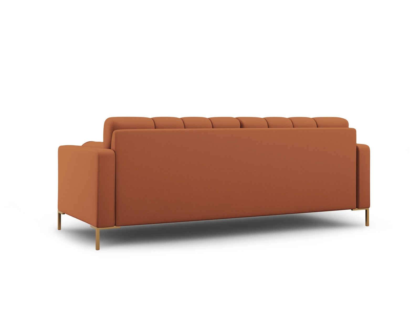Elegantes 4-Sitzer Sofa Bali in warmem Brick-Neve, ideal für stilvolle Wohnräume und entspannte Abende, von Cosmopolitan Design.