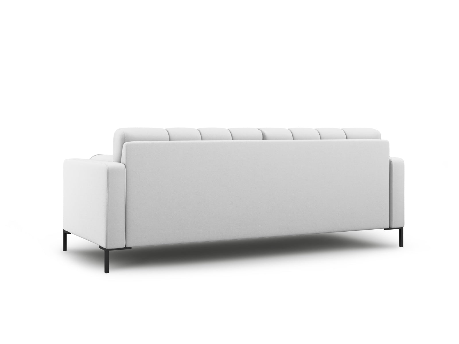Elegantes 4-Sitzer Sofa Bali in dezentem Grau, ideal für stilvolle Wohnräume und entspannte Abende, erhältlich bei Cosmopolitan Design.