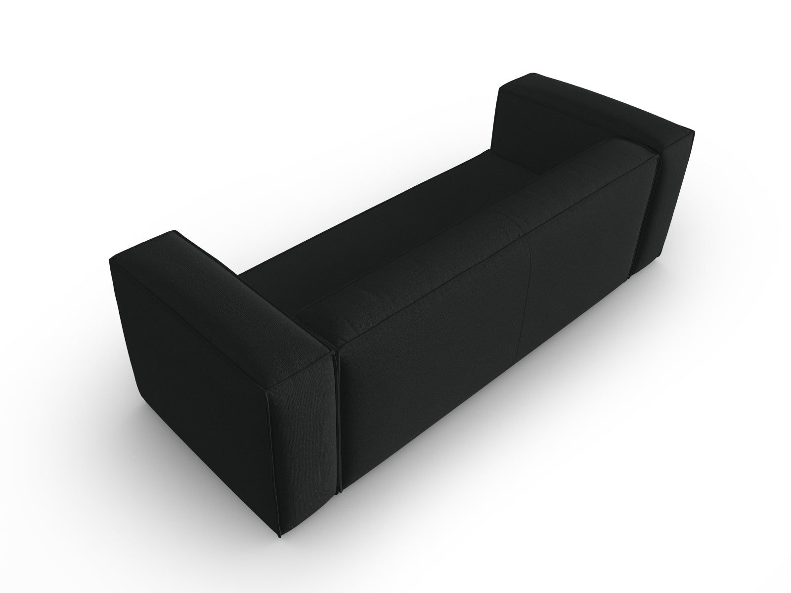 Mackay Sofa 4 Sitzer in Anthracite präsentiert im Onlineshop von KAQTU Design AG. Sofa ist von Cosmopolitan Design