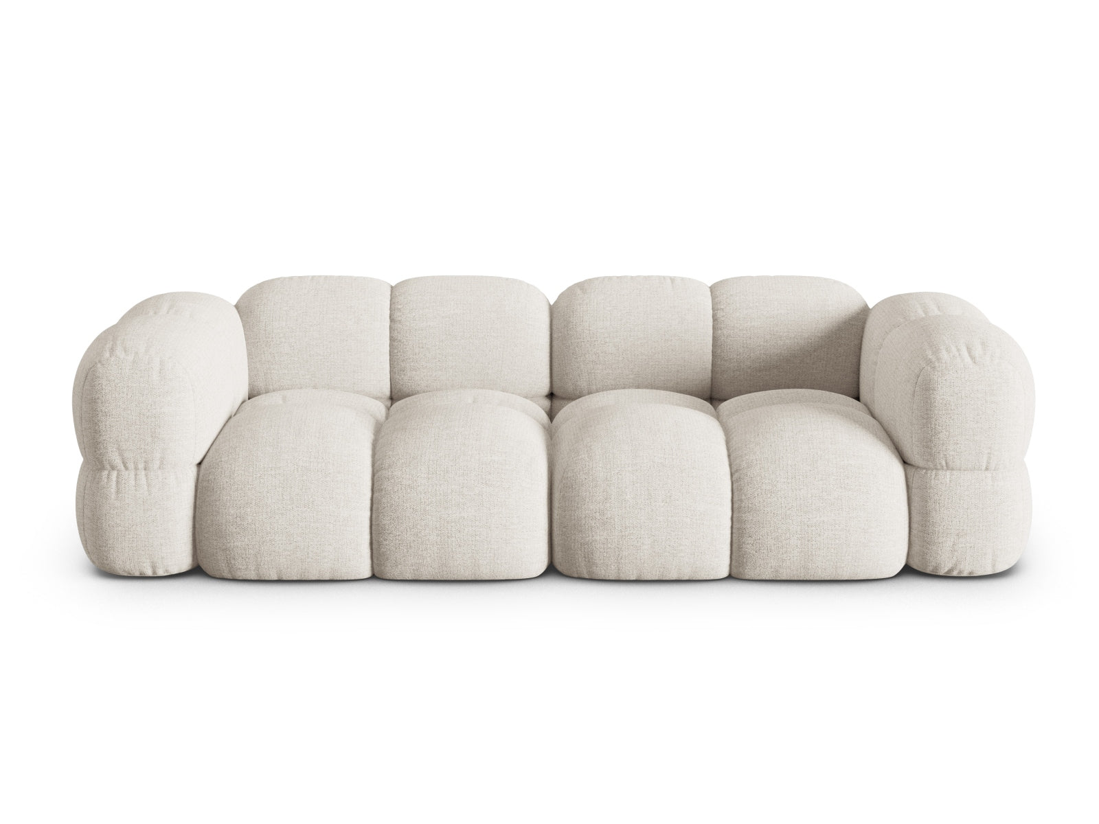 Loretto Sofa 4 Sitzer 100cm in Beige-Sorella präsentiert im Onlineshop von KAQTU Design AG. 4er Sofa ist von Cosmopolitan Design