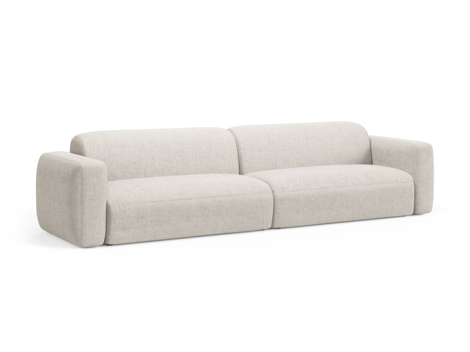 Strino Modular Sofa 4 Sitzer in Beige präsentiert im Onlineshop von KAQTU Design AG. 4er Sofa ist von Cosmopolitan Design