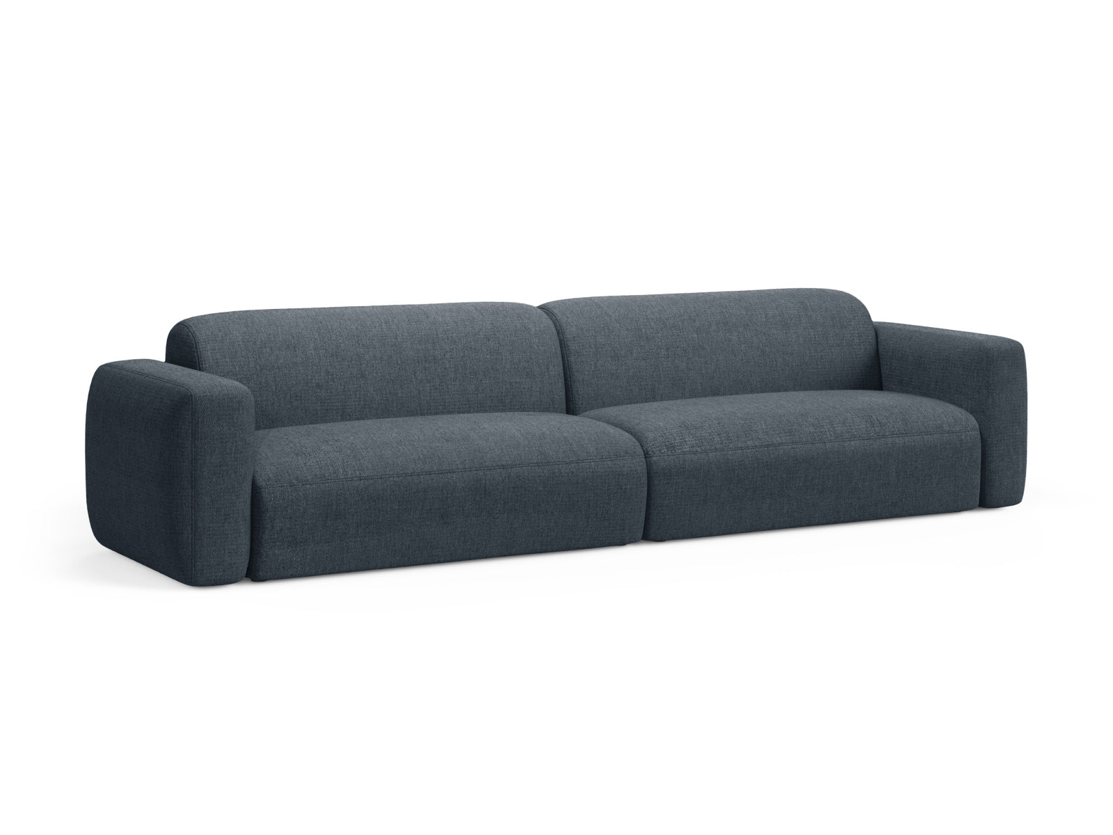 Strino Modular Sofa 4 Sitzer in Dark Blue präsentiert im Onlineshop von KAQTU Design AG. 4er Sofa ist von Cosmopolitan Design