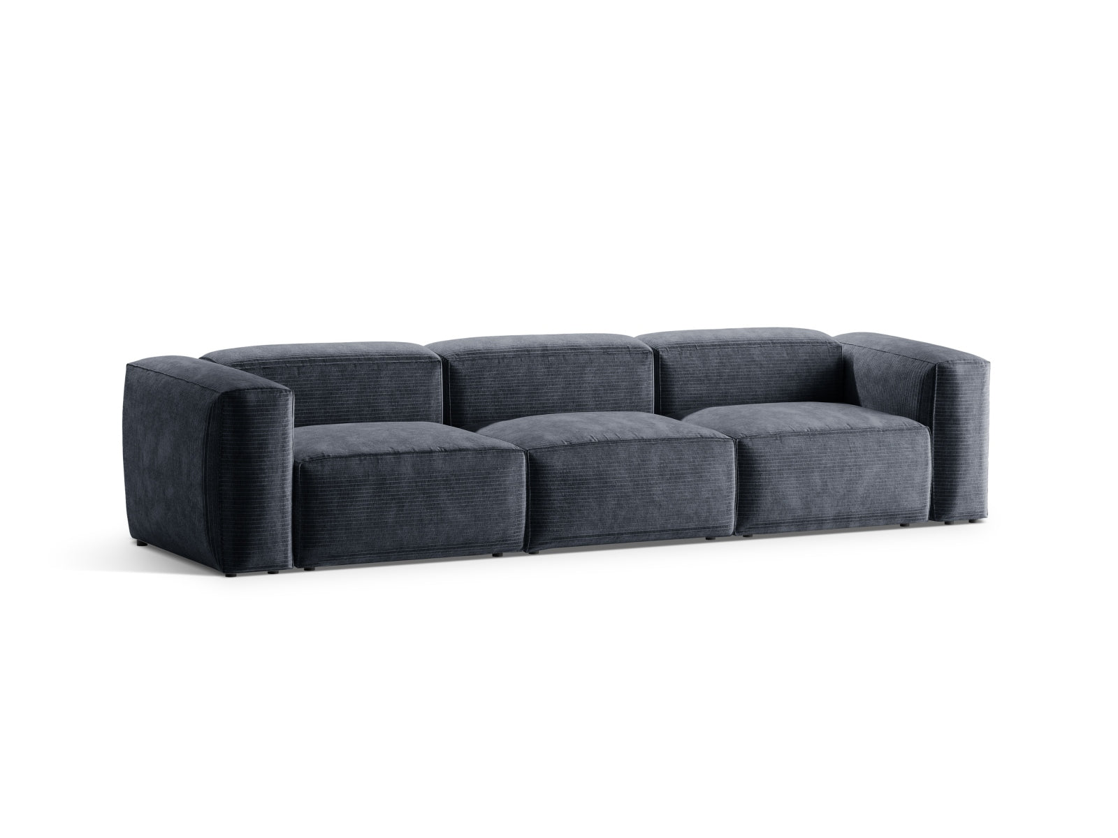 Erleben Sie das stilvolle Bergamo Modular Sofa 4 Sitzer von Cosmopolitan Design – ideal für Ihr modernes Wohnzimmer und entspannte Abende!