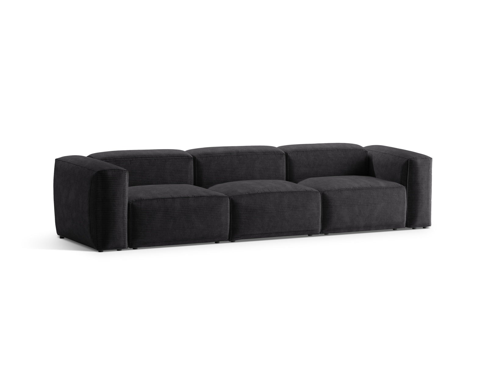 Entdecken Sie das elegante Bergamo Modular Sofa 4 Sitzer von Cosmopolitan Design – perfekt für Ihr modernes Zuhause und gemütliche Stunden!