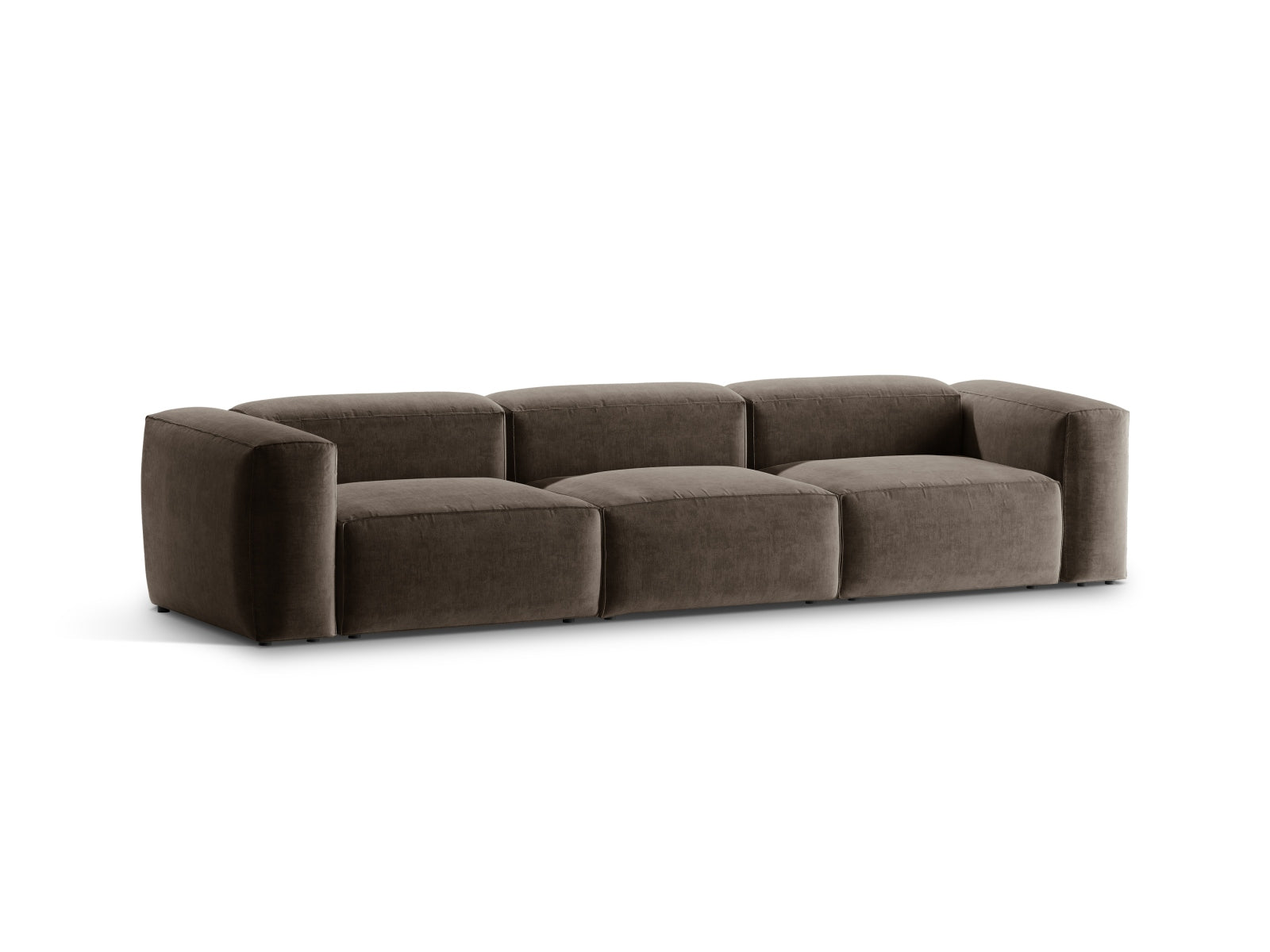 Entdecken Sie das elegante Bergamo Modular Sofa 4 Sitzer von Cosmopolitan Design – perfekt für Ihr modernes Zuhause und gemütliche Stunden!
