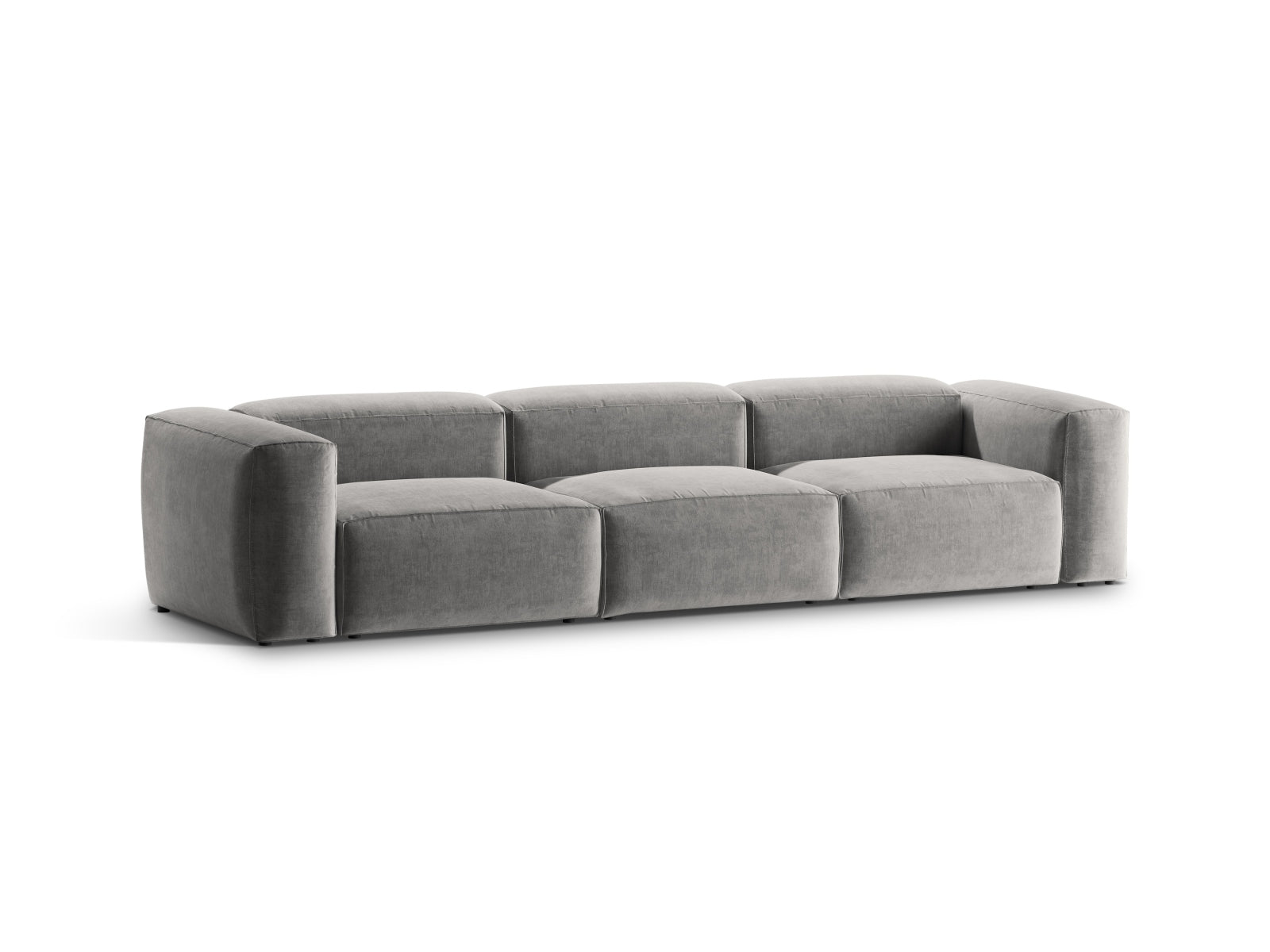 Entdecken Sie das elegante Bergamo Modular Sofa 4 Sitzer von Cosmopolitan Design – perfekt für Ihr modernes Zuhause und gemütliche Stunden!