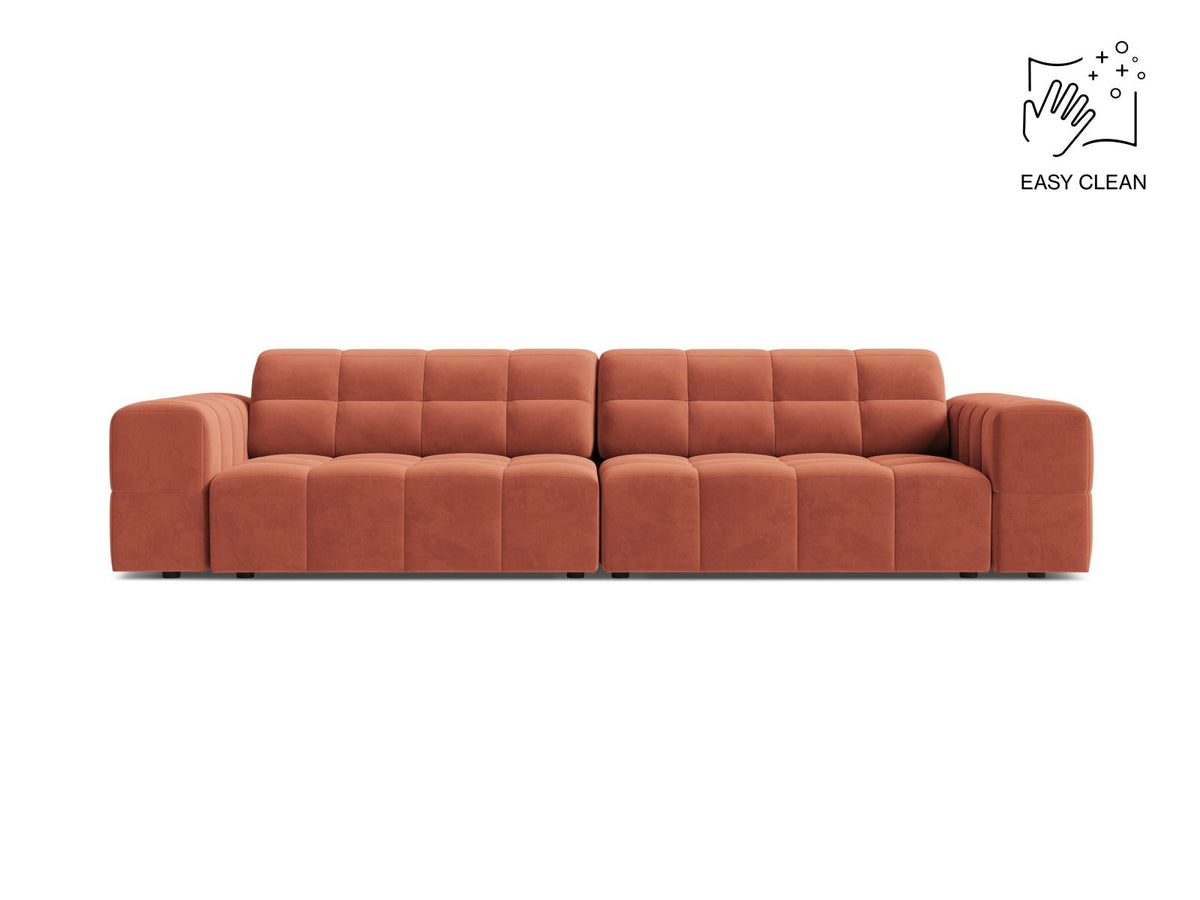 Chicago Velour Sofa 4 Sitzer 102cm von Cosmopolitan Design – Ansicht 16