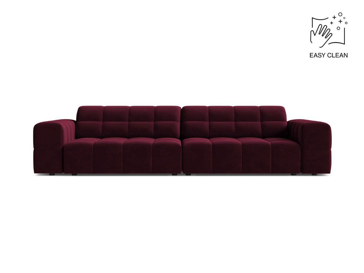 Chicago Velour Sofa 4 Sitzer 102cm von Cosmopolitan Design – Ansicht 26