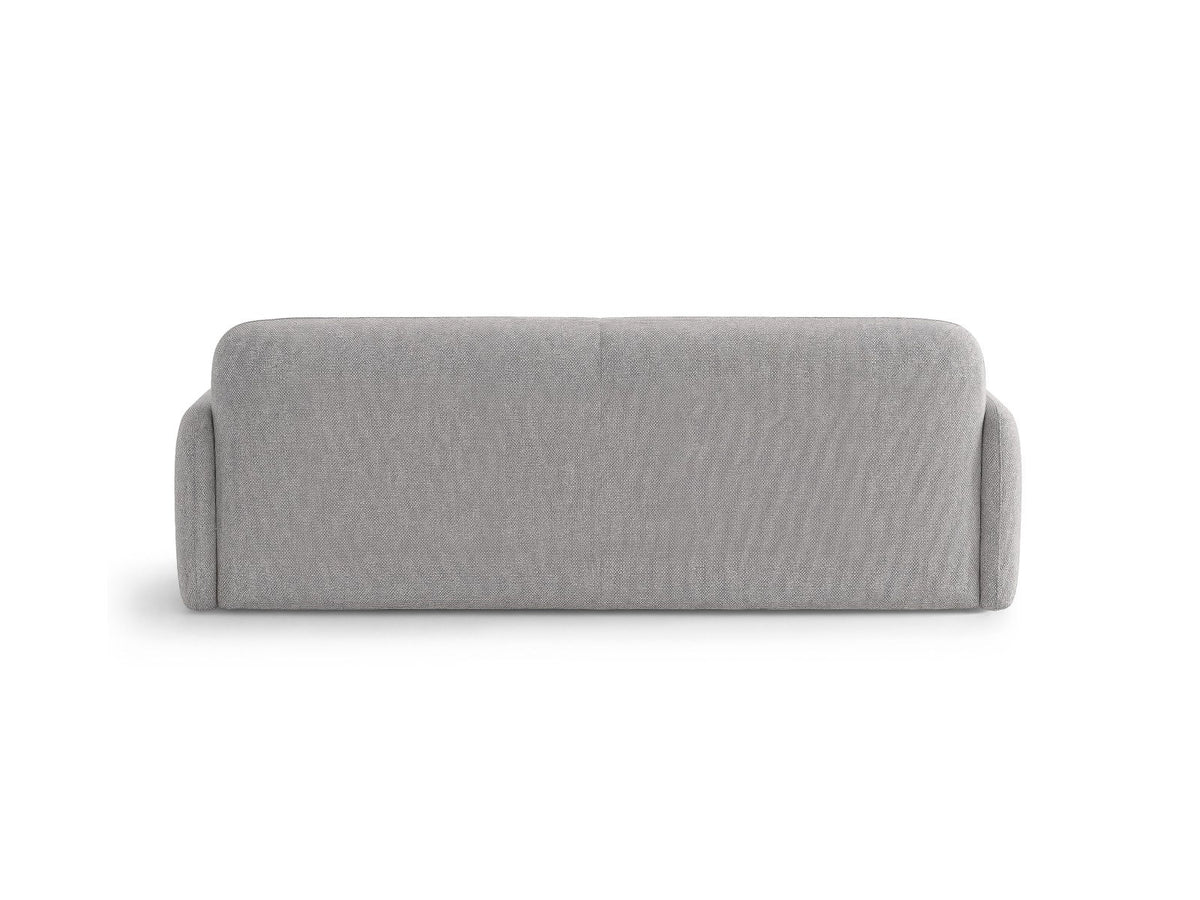 4er Sofa Malmo von Cosmopolitan Design mit Stoffbezug und kurzen schwarzen Kunststoffbeinen
