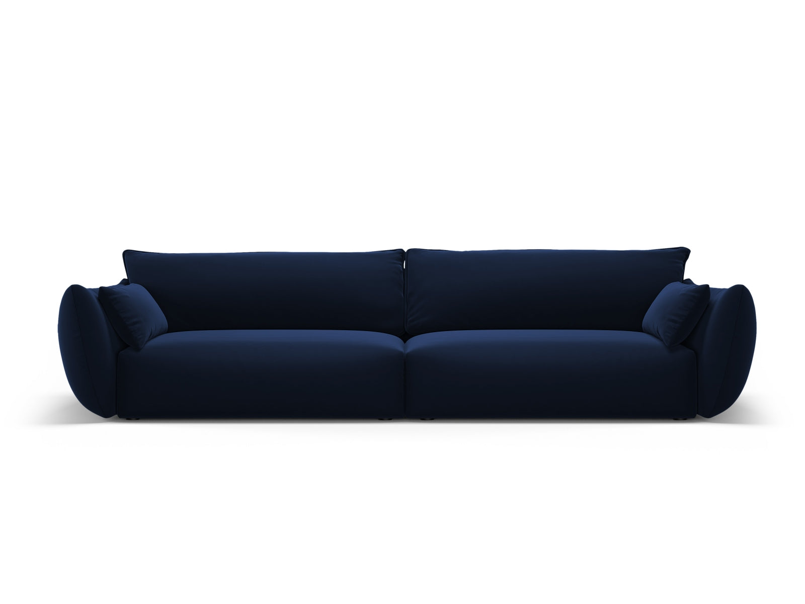 4-Sitzer Sofa Matera in Royal Blue-Salvador präsentiert im Onlineshop von KAQTU Design AG. 4er Sofa ist von Cosmopolitan Design