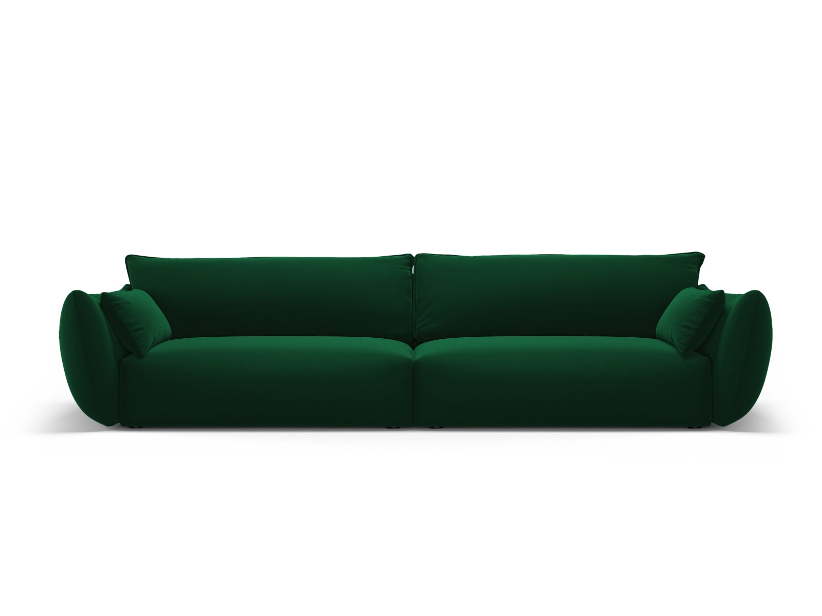 4-Sitzer Sofa Matera in Bottle Green-Salvador präsentiert im Onlineshop von KAQTU Design AG. 4er Sofa ist von Cosmopolitan Design