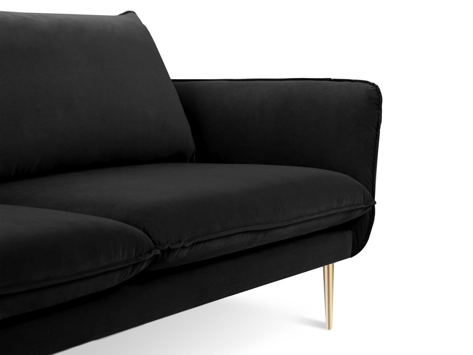 Luxuriöses 4-Sitzer Sofa aus Velours, perfekt für entspannte Stunden. Hochwertige Verarbeitung, pflegeleicht und stilvoll – ein Highlight für jedes Wohnzimmer!