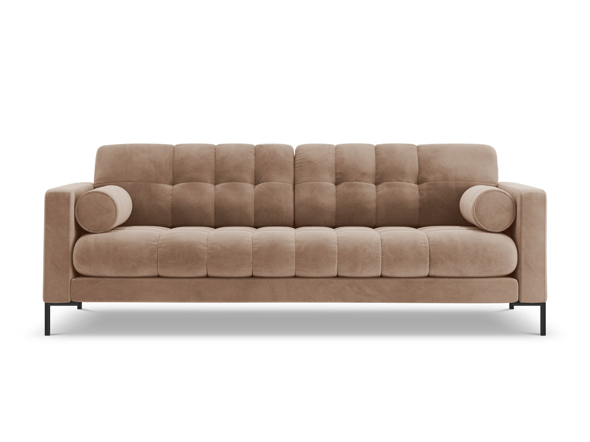 4-Sitzer Sofa Bali in Beige-Bluvel präsentiert im Onlineshop von KAQTU Design AG. 4er Sofa ist von Cosmopolitan Design