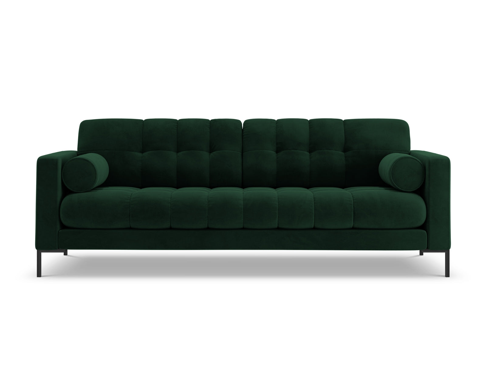 4-Sitzer Sofa Bali in Bottle Green-Bluvel präsentiert im Onlineshop von KAQTU Design AG. 4er Sofa ist von Cosmopolitan Design