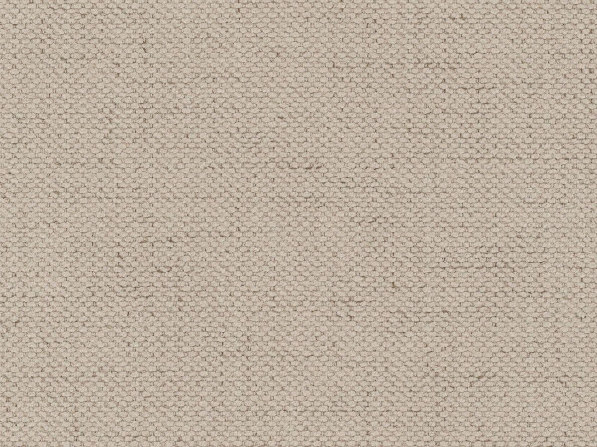 Drehsessel Savona von Cosmopolitan Design mit gepolstertem Sitz aus Chenille-Stoff Moly in Light Beige, gepolsterten Beinen und rundem Drehgestell.