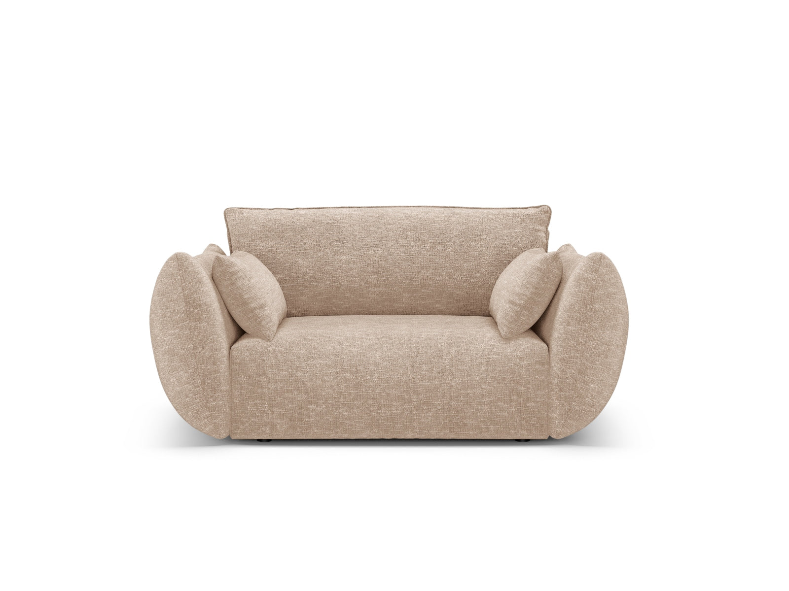 1-Sitzer Sessel Matera in Beige-Haga präsentiert im Onlineshop von KAQTU Design AG. Sessel ist von Cosmopolitan Design
