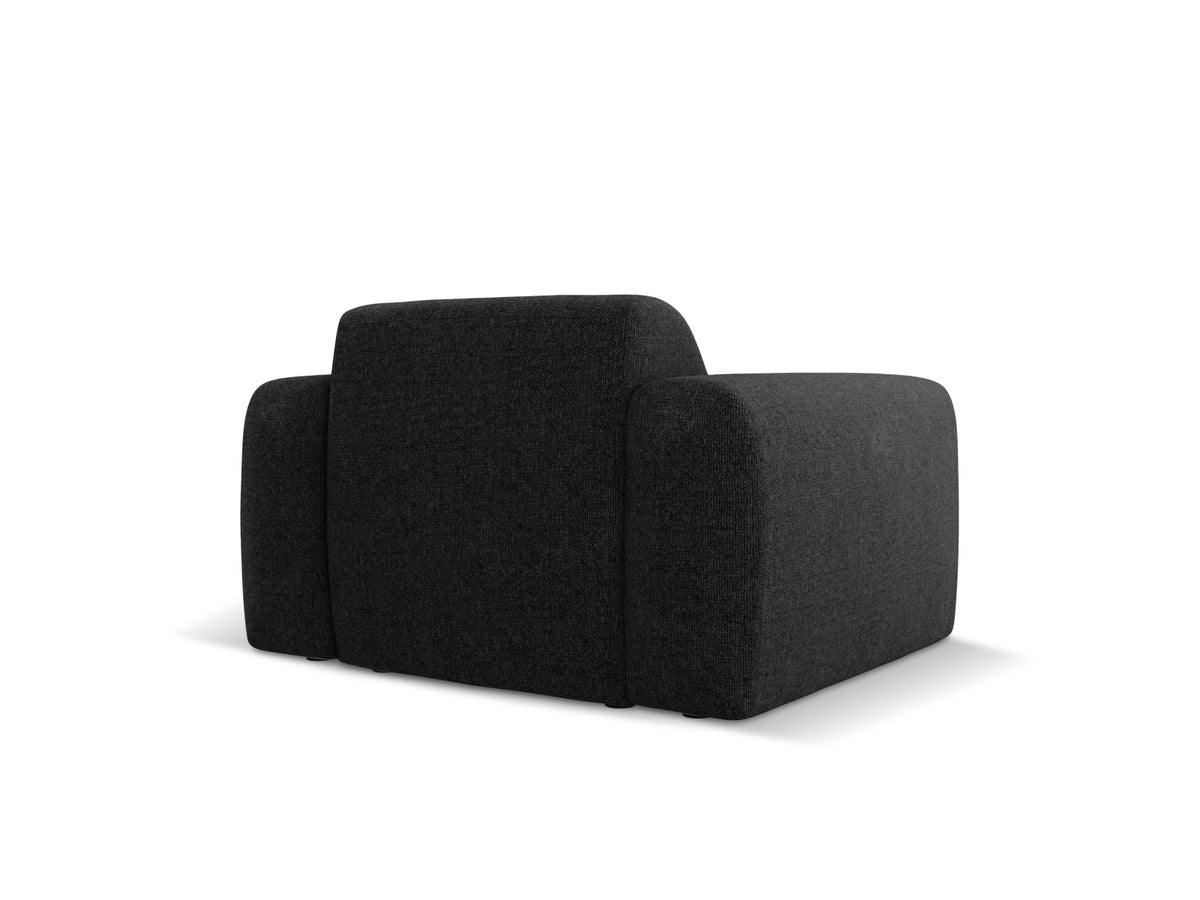 Nolio Sessel 1 Sitz 95cm in Black-Haga präsentiert im Onlineshop von KAQTU Design AG. Sessel ist von Cosmopolitan Design