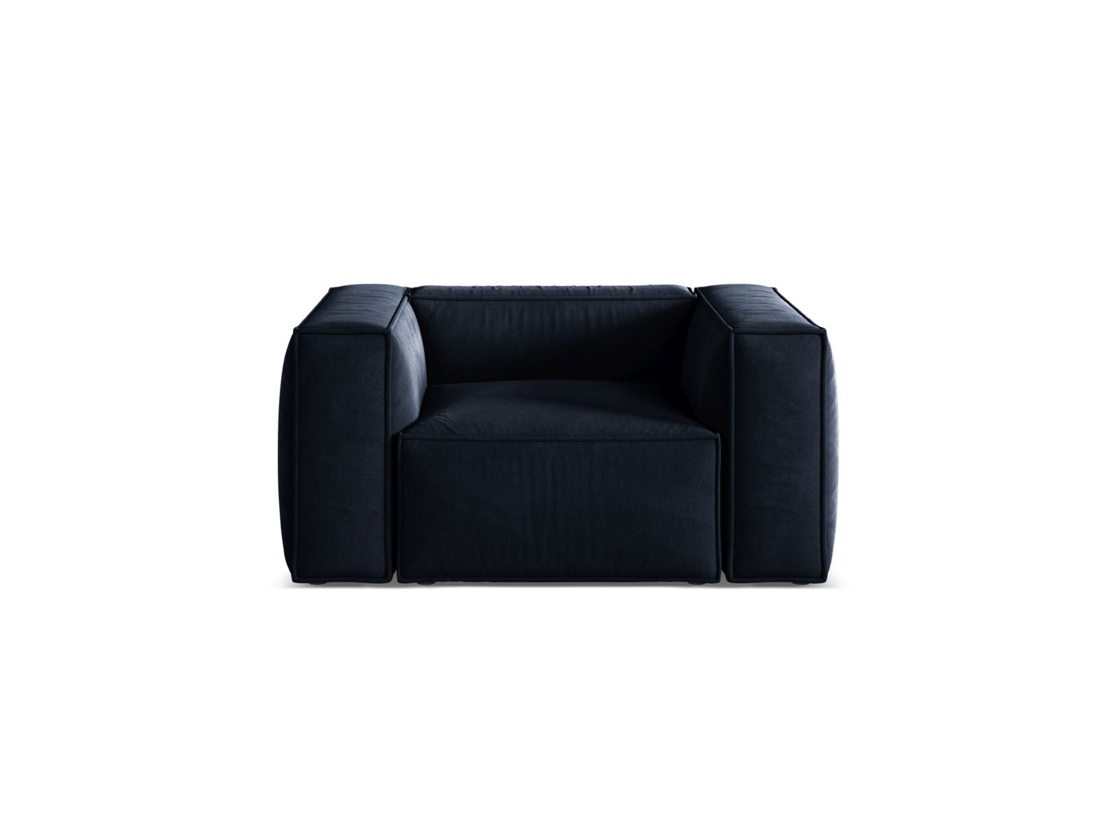 1-Sitzer Sessel Aveiro in Royal Blue-Casino präsentiert im Onlineshop von KAQTU Design AG. Sessel ist von Cosmopolitan Design