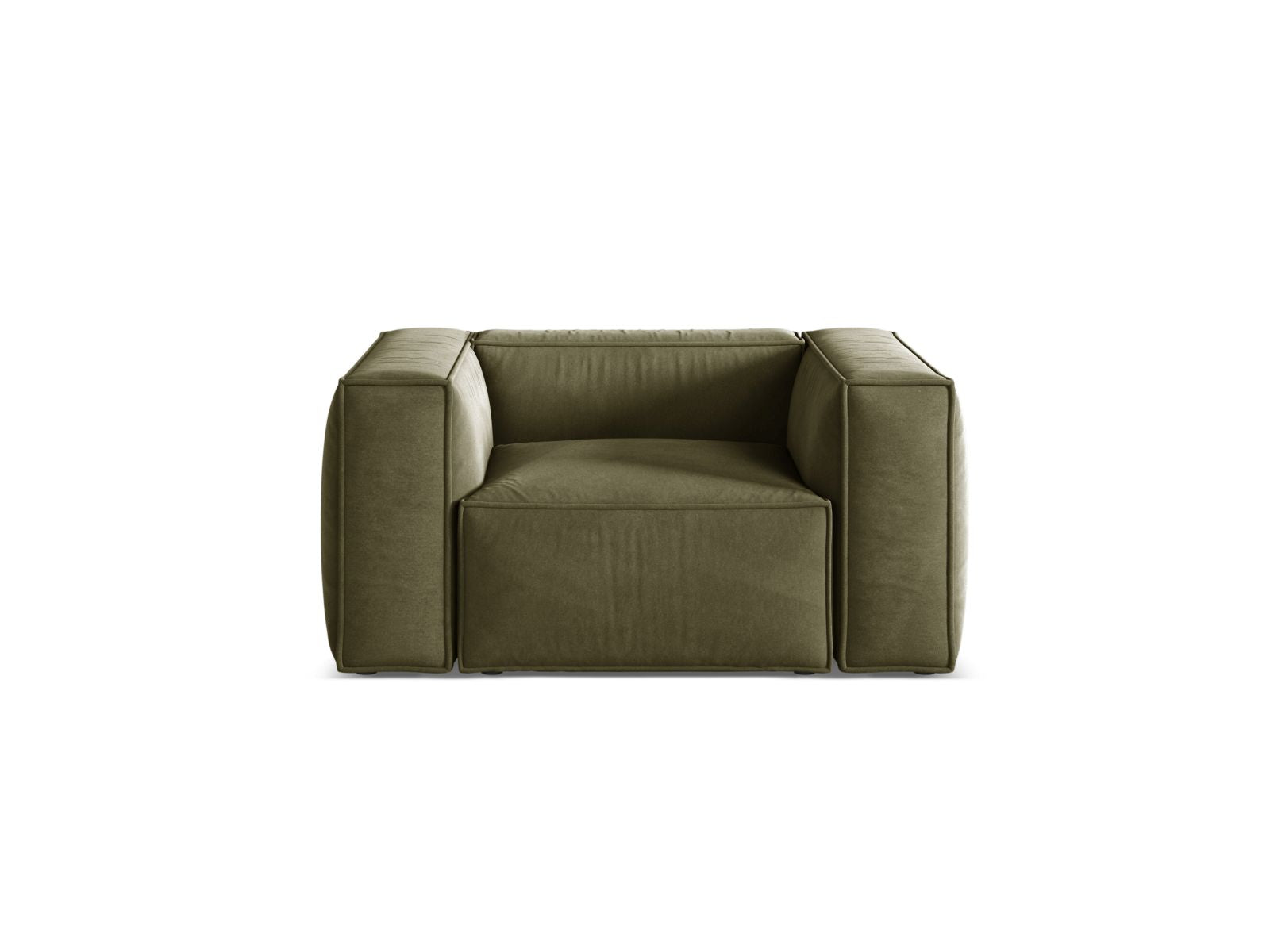 1-Sitzer Sessel Aveiro in Light Green-Casino präsentiert im Onlineshop von KAQTU Design AG. Sessel ist von Cosmopolitan Design