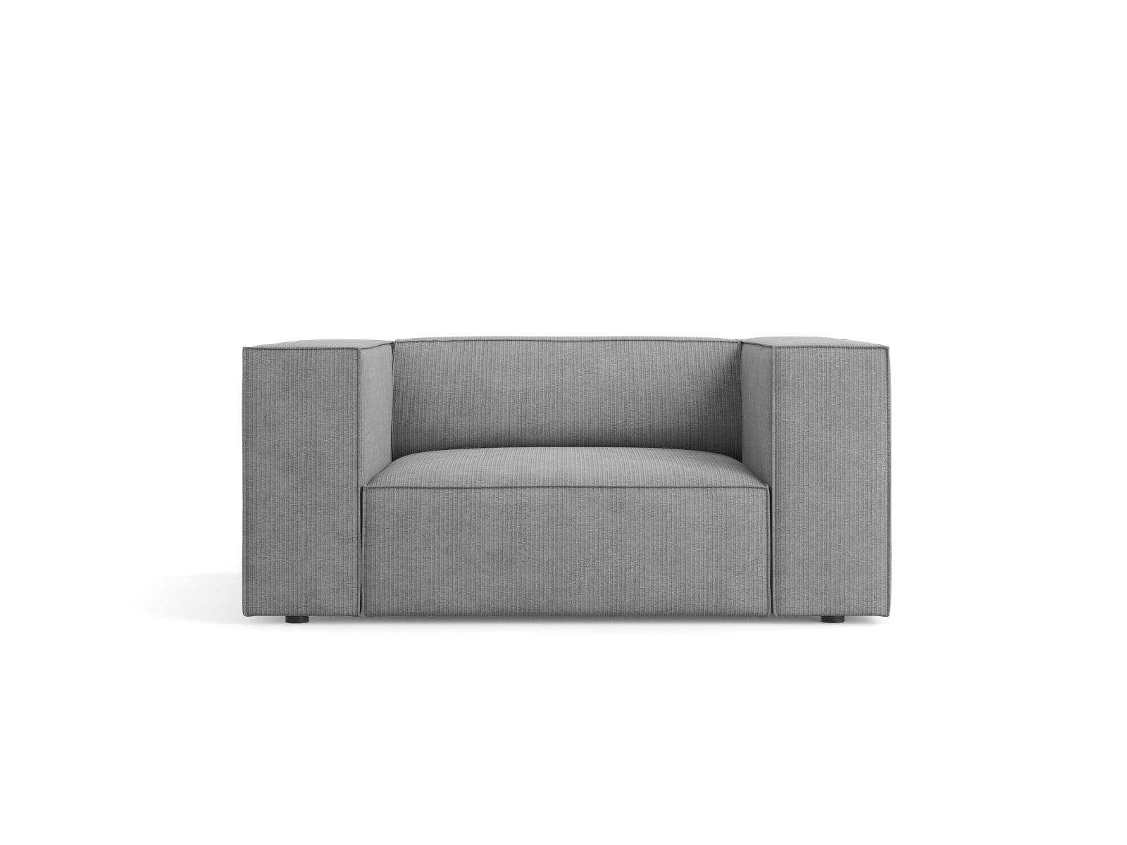 Arendal Sessel 1 Sitz in Dark Grey präsentiert im Onlineshop von KAQTU Design AG. Sessel ist von Cosmopolitan Design