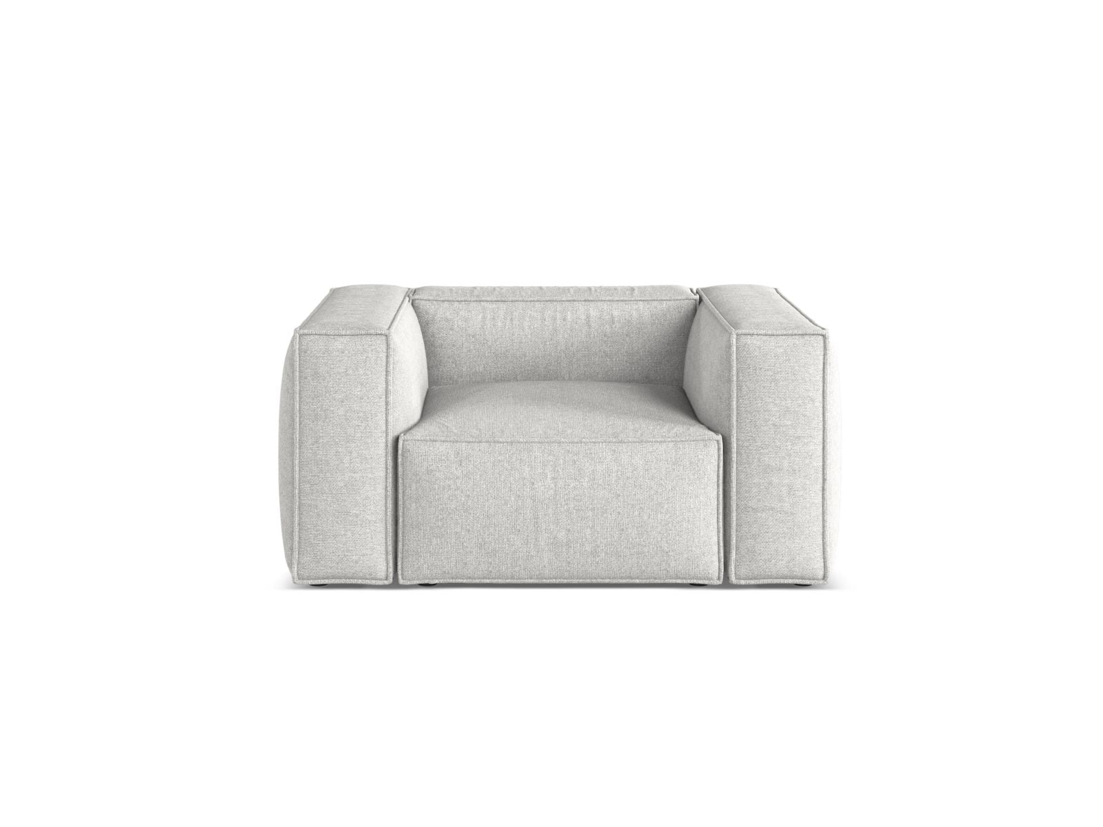 1-Sitzer Sessel Aveiro in Silver-Eden präsentiert im Onlineshop von KAQTU Design AG. Sessel ist von Cosmopolitan Design