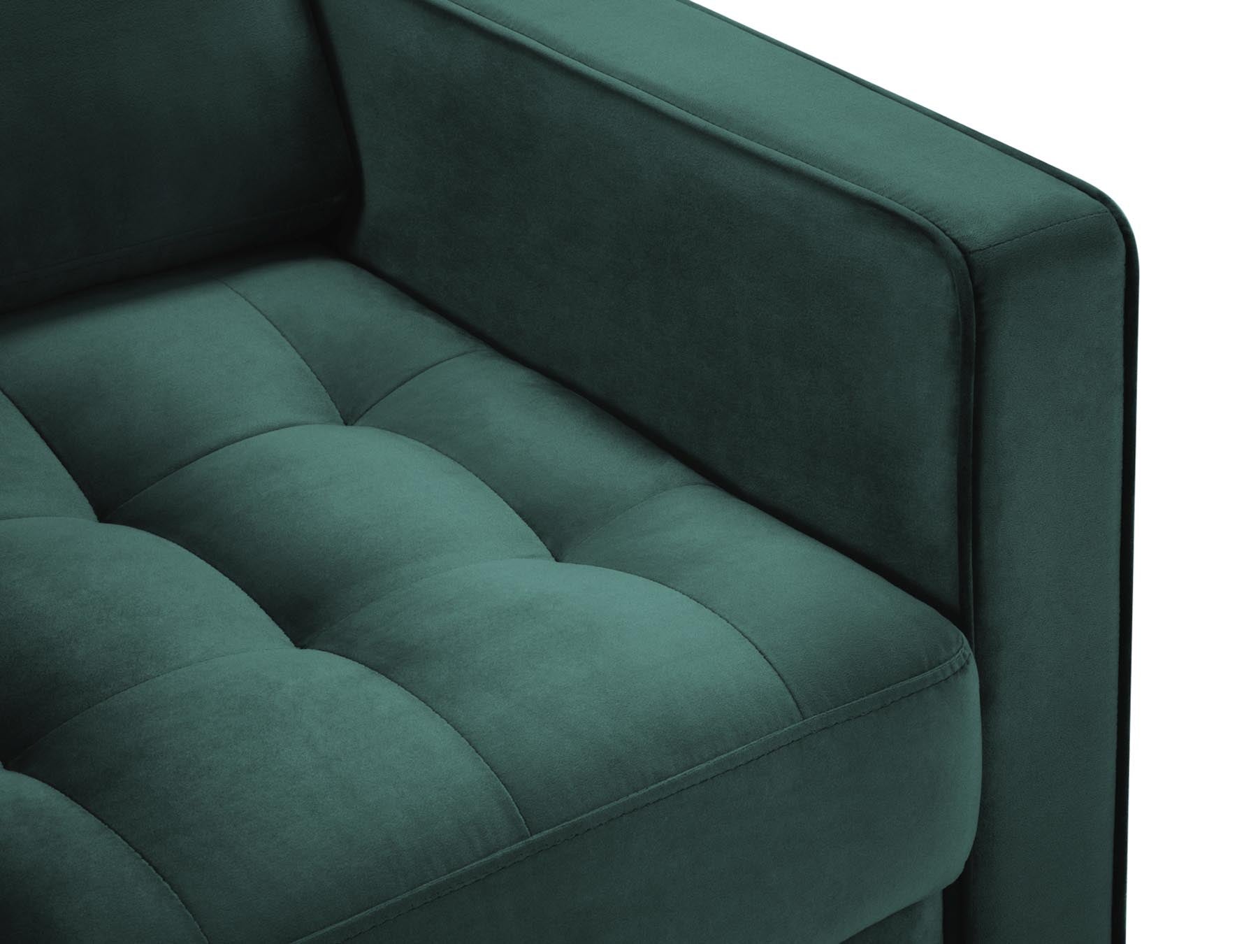 Stylischer 1-Sitzer Sessel Aspen in trendigem Petrol, perfekt für entspannte Stunden und stilvolle Einrichtungsideen.