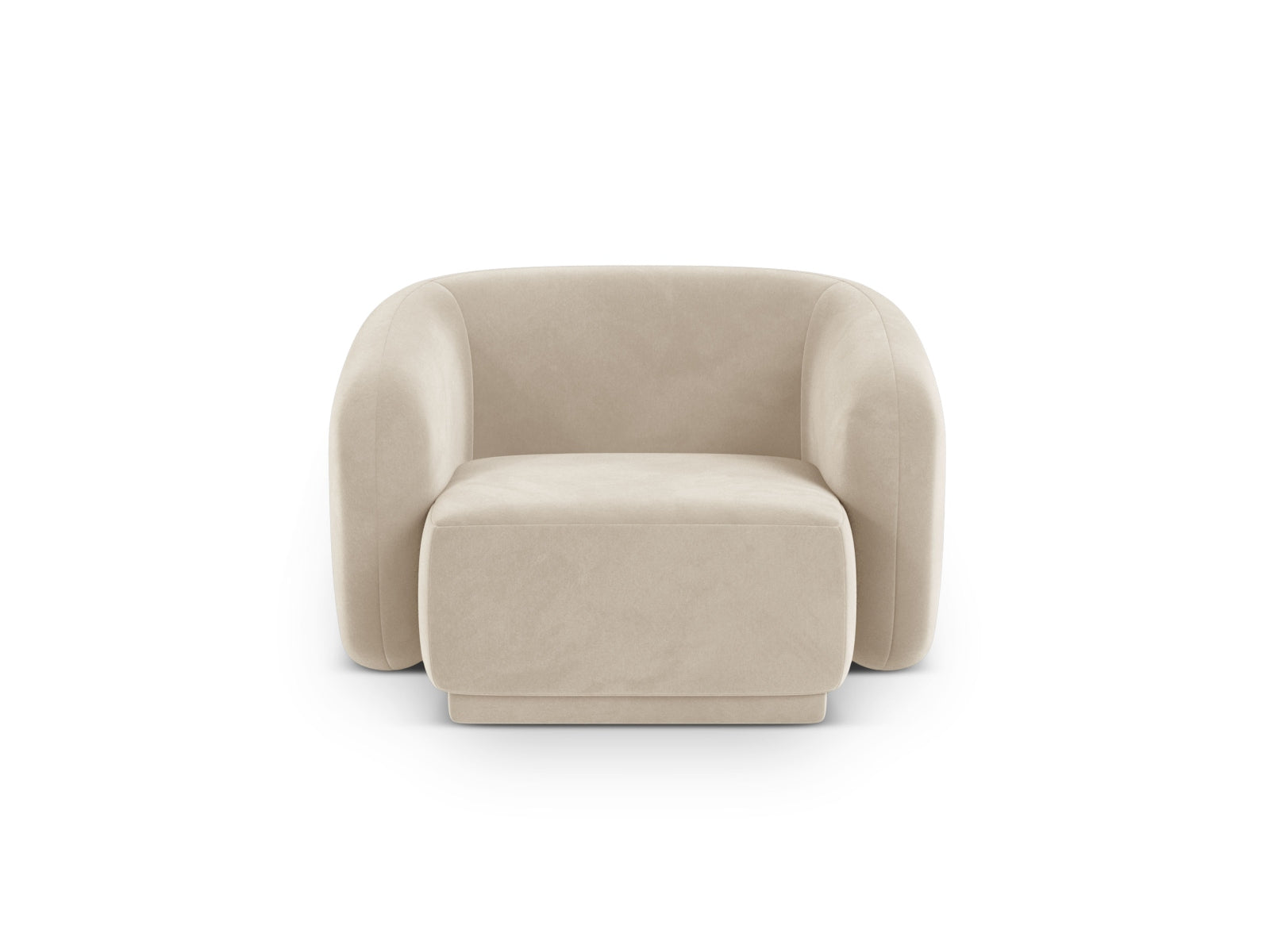1-Sitzer Sessel Gomera in Beige-Salvador präsentiert im Onlineshop von KAQTU Design AG. Sessel ist von Cosmopolitan Design