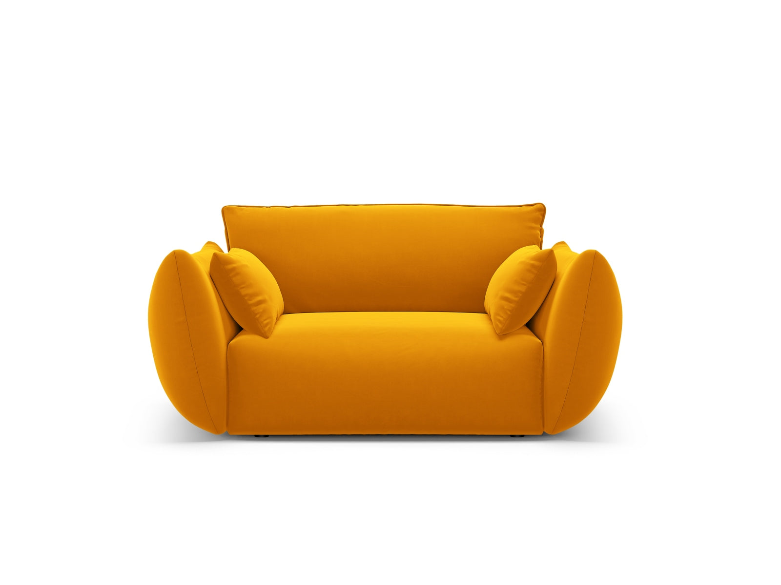 1-Sitzer Sessel Matera in Yellow-Salvador präsentiert im Onlineshop von KAQTU Design AG. Sessel ist von Cosmopolitan Design