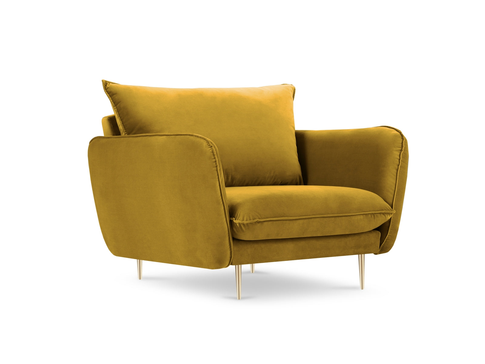 Erleben Sie den Vienna Velour Sessel 94cm von Cosmopolitan Design – stilvoll, bequem und ideal für jedes moderne Zuhause.