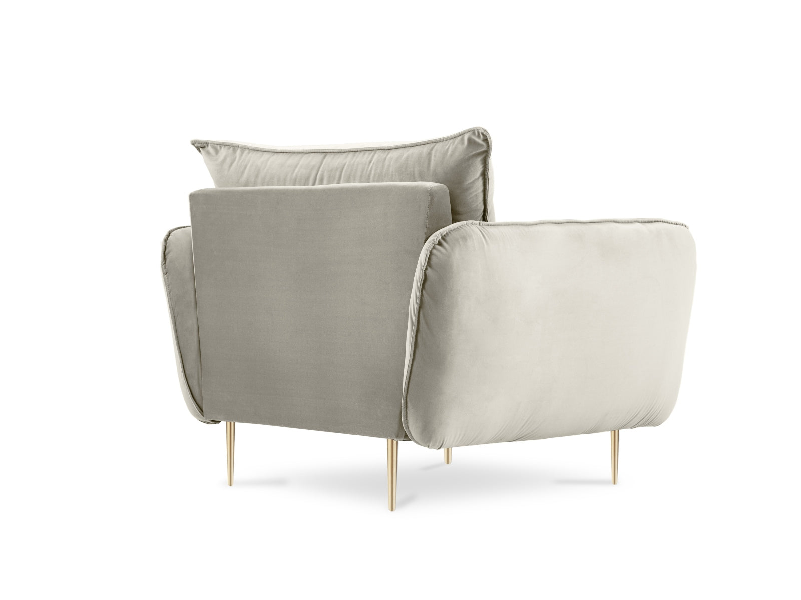 Erleben Sie den Vienna Velour Sessel 94cm von Cosmopolitan Design – stilvoll, bequem und ideal für jedes moderne Zuhause.