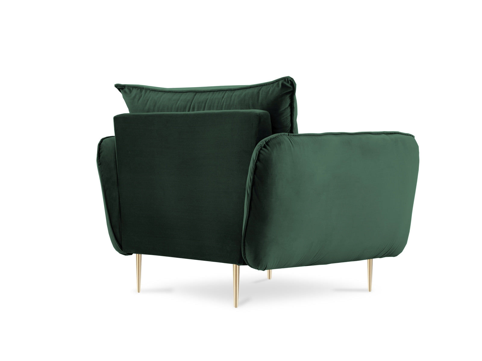 Erleben Sie den Vienna Velour Sessel 94cm von Cosmopolitan Design – ein luxuriöses Möbelstück, das Komfort und Stil in Ihr Zuhause bringt.