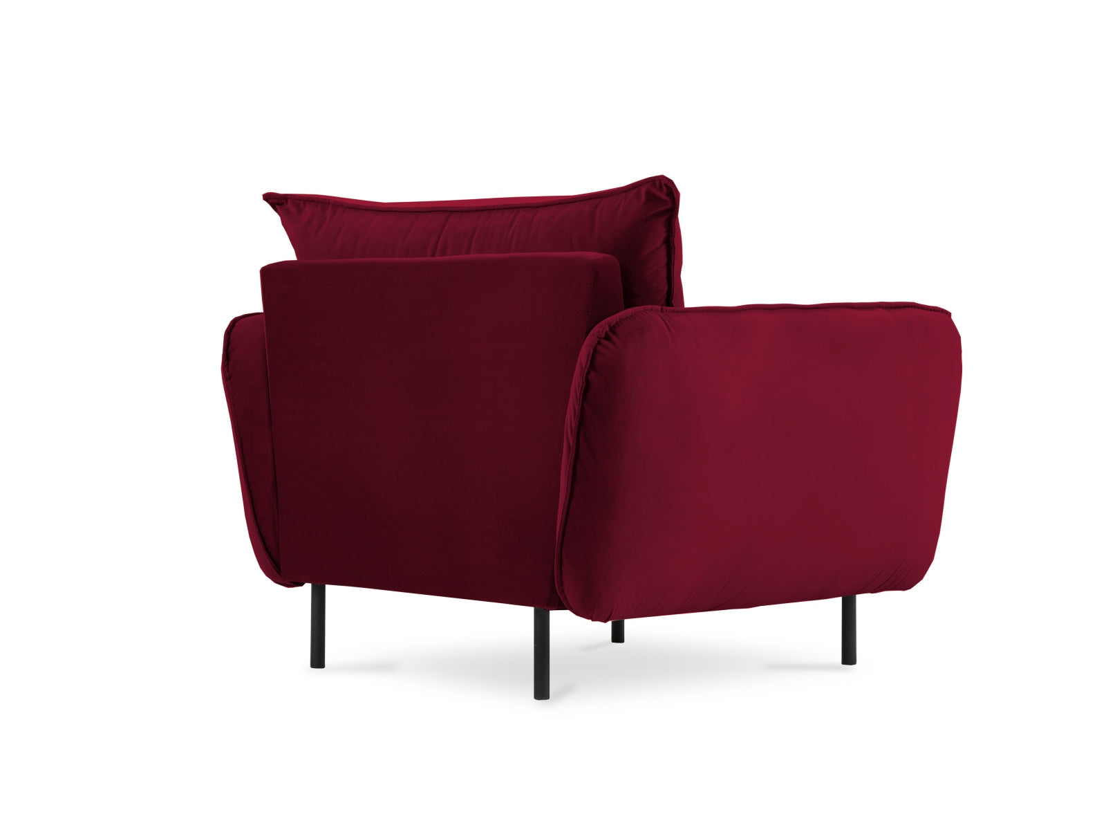 Genießen Sie den eleganten Vienna Velour Sessel 94cm von Cosmopolitan Design – ein komfortables Möbelstück, das jedem Raum einen Hauch von Luxus verleiht.