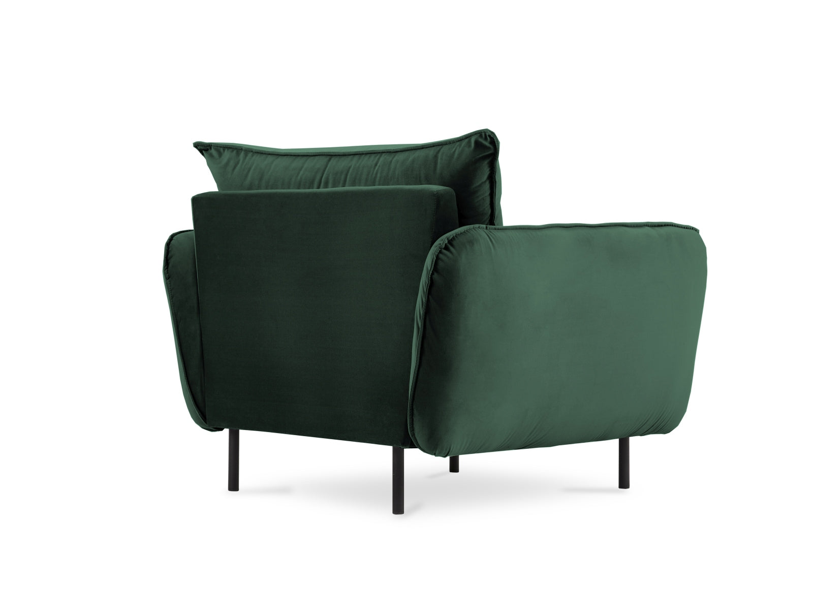Genießen Sie den eleganten Vienna Velour Sessel 94cm von Cosmopolitan Design – ein komfortables Möbelstück, das jedem Raum einen Hauch von Luxus verleiht.