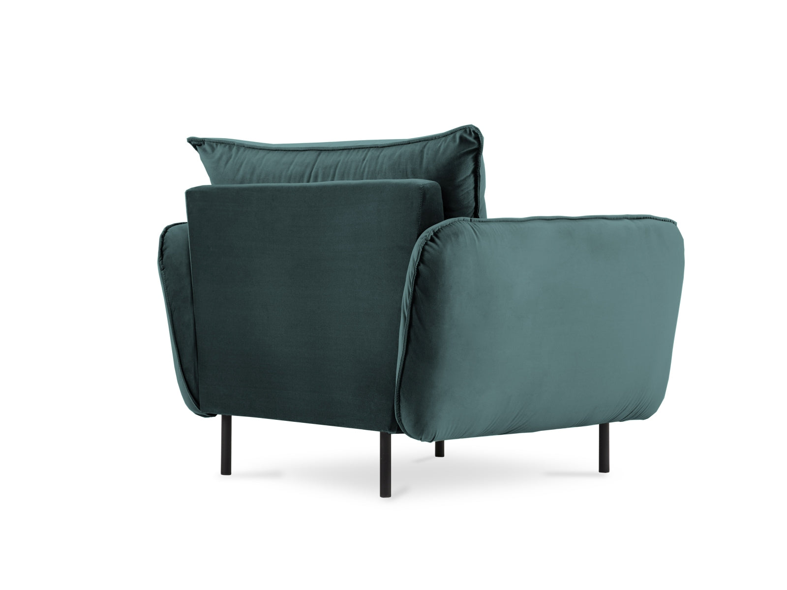 Genießen Sie den eleganten Vienna Velour Sessel 94cm von Cosmopolitan Design – ein komfortables Möbelstück, das jedem Raum einen Hauch von Luxus verleiht.