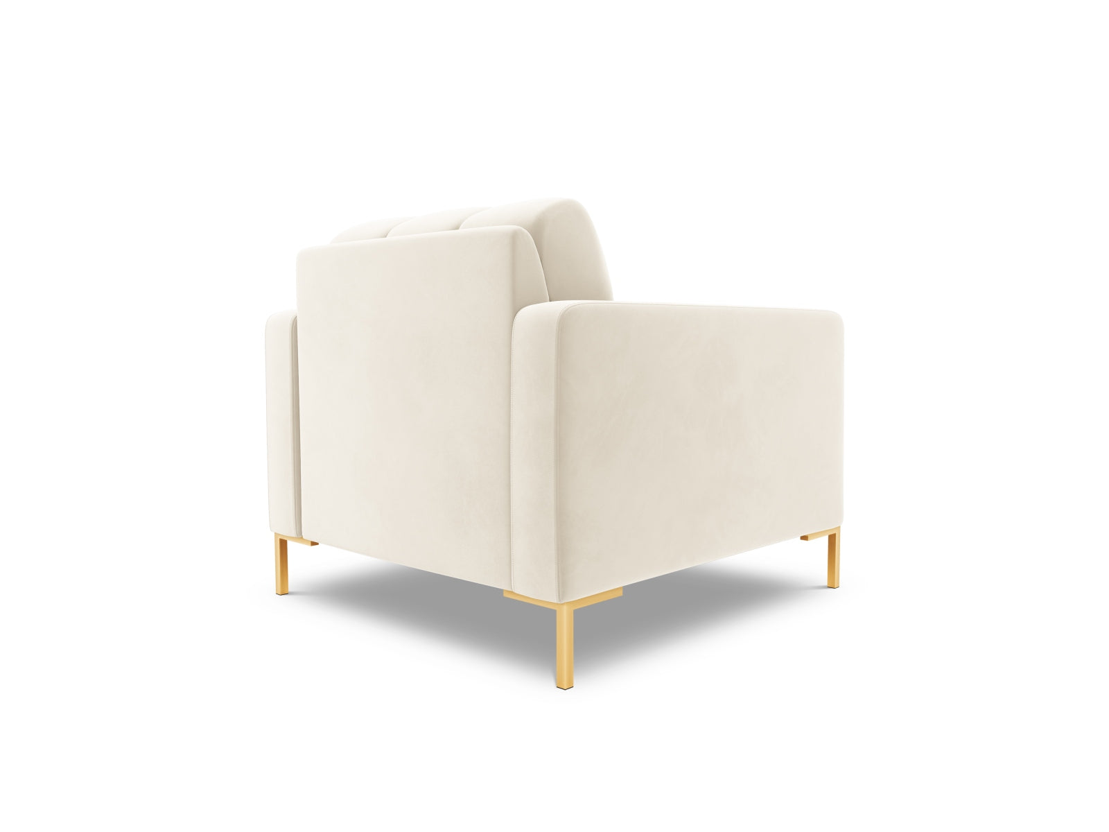 Eleganter 1-Sitzer Sessel Bali in sanftem Beige, ideal für stilvolle Wohnräume und entspannende Rückzugsorte, entworfen von Cosmopolitan Design.