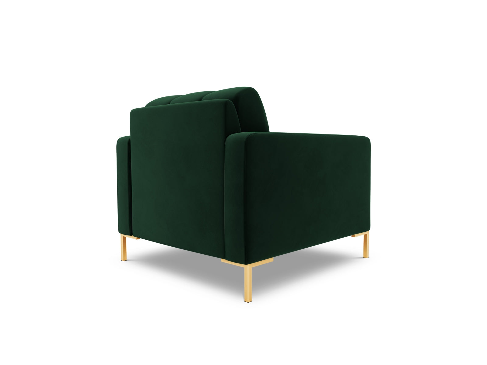 Eleganter 1-Sitzer Sessel Bali in sattem Flaschengrün, ideal für stilvolle Wohnräume und entspannte Auszeiten, von Cosmopolitan Design.