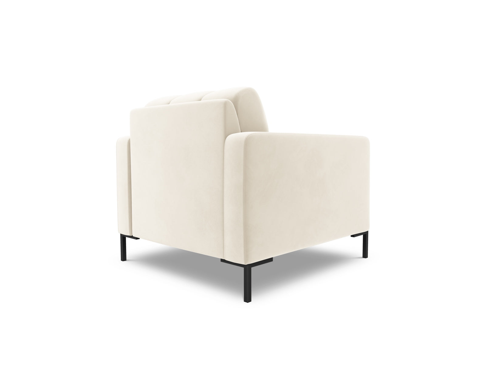 Eleganter 1-Sitzer Sessel Bali in sanftem Beige, ideal für stilvolle Wohnräume und entspannte Auszeiten, entworfen von Cosmopolitan Design.