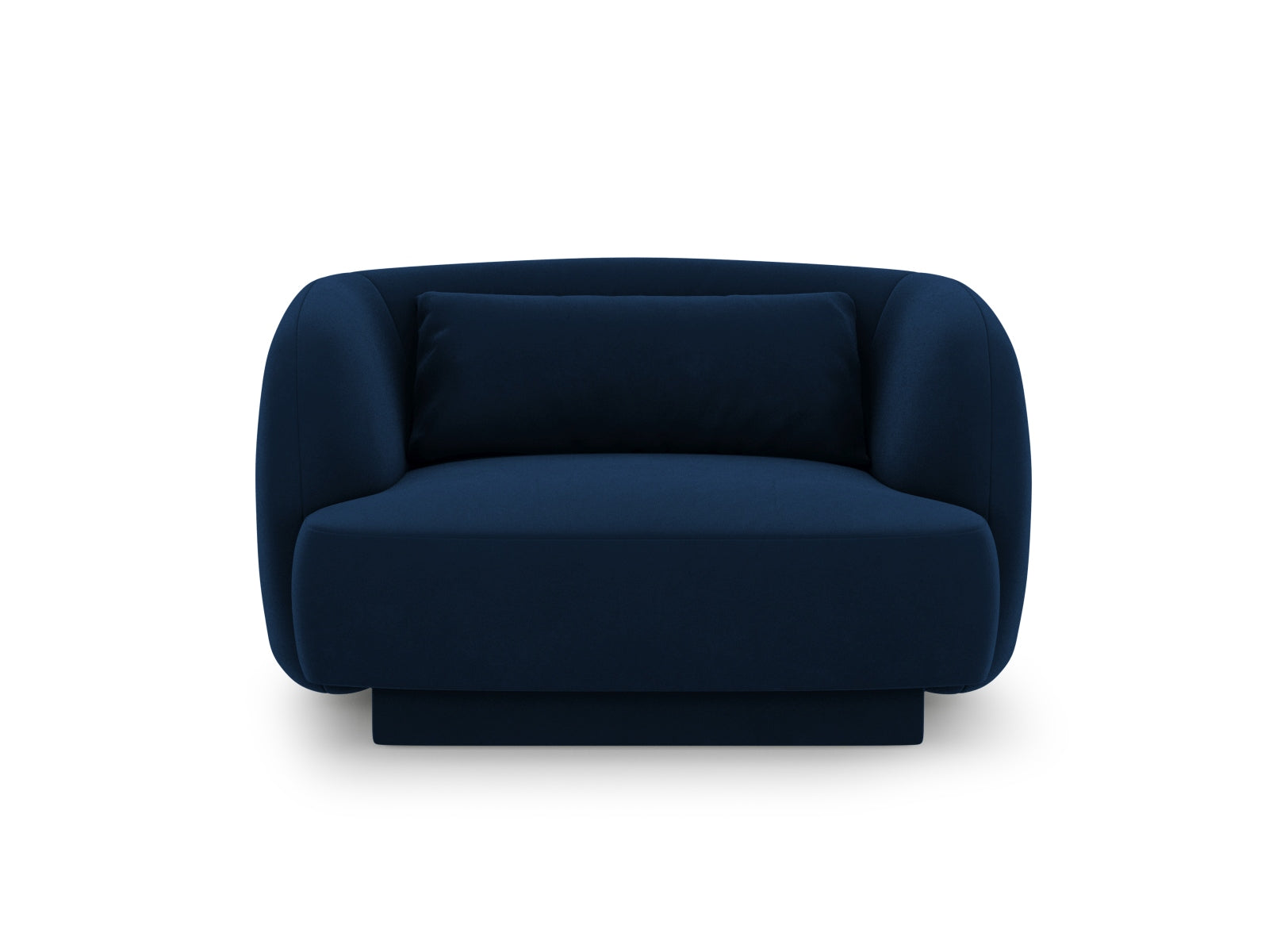 Tulum Velour Sessel 1 Sitz 90cm in Royal Blue präsentiert im Onlineshop von KAQTU Design AG. Sessel ist von Cosmopolitan Design