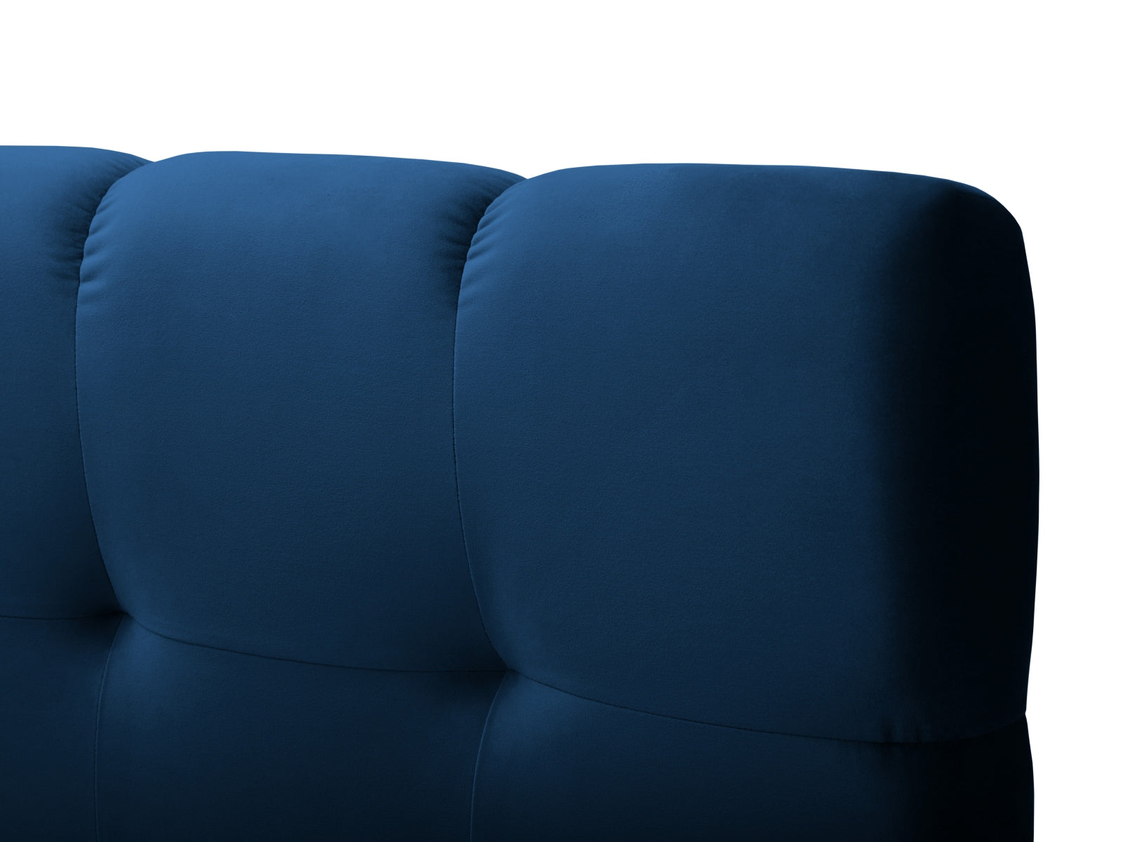 Elegantes Boxspring Bett Set Bali in Royal Blue, 140 cm, bietet stilvolle Akzente und optimalen Komfort für erholsame Nächte.