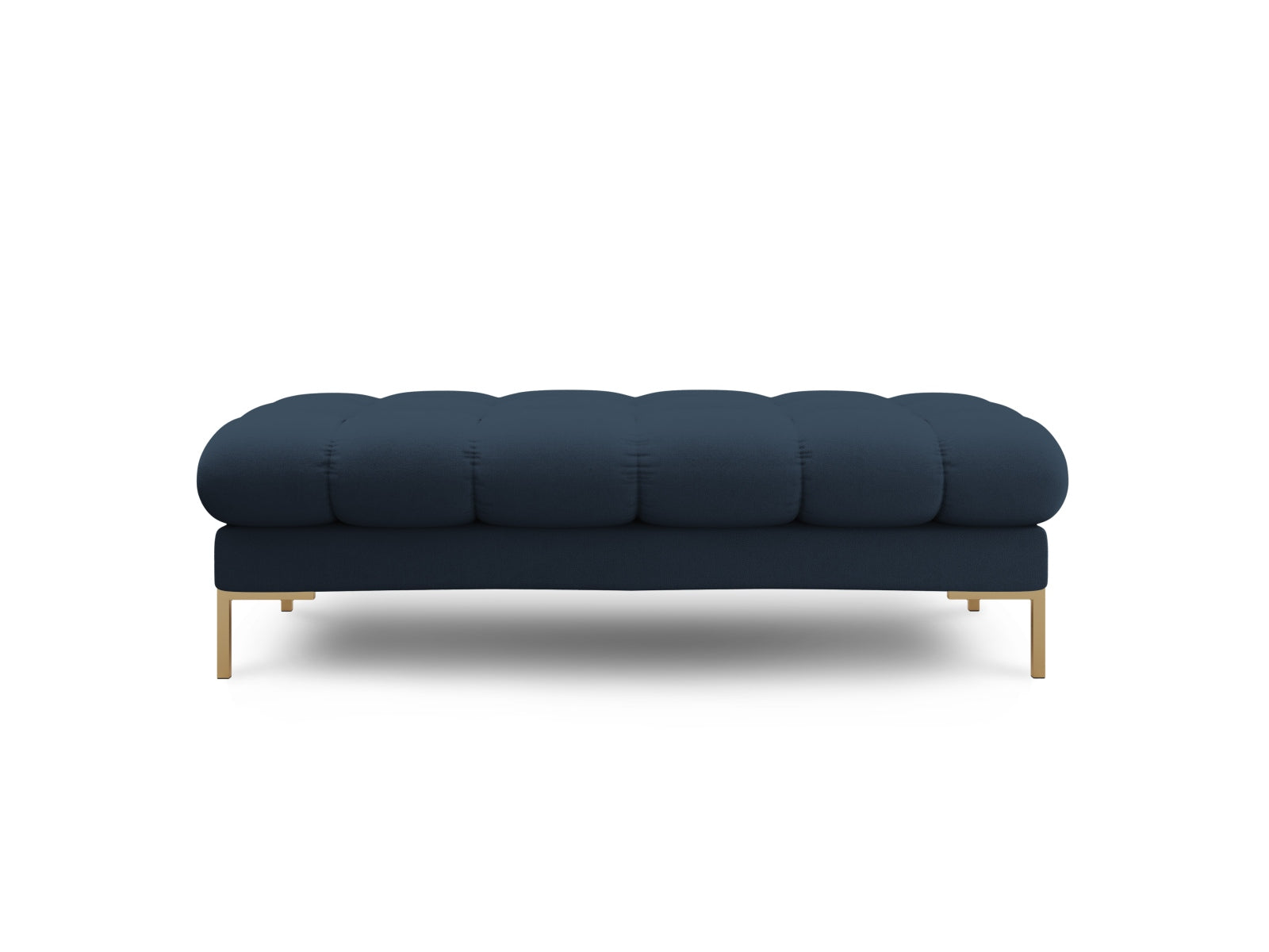 Elegante 2-Sitzer Bank Bali in ansprechendem Blau, ideal für gemütliche Sitzgelegenheiten und vielseitige Wohnkonzepte. Teil der modularen Sofaserie.