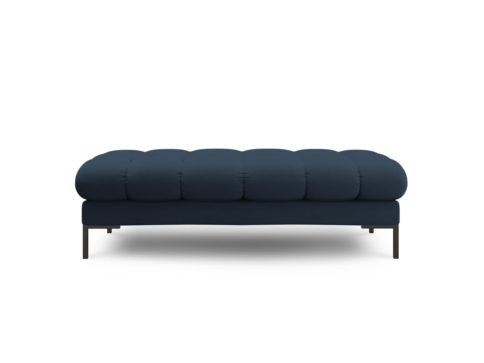 Elegante 2-Sitzer Bank Bali in stilvollem Blau, ideal für moderne Wohnräume. Teil der modularen Sofaserie von Cosmopolitan Design.