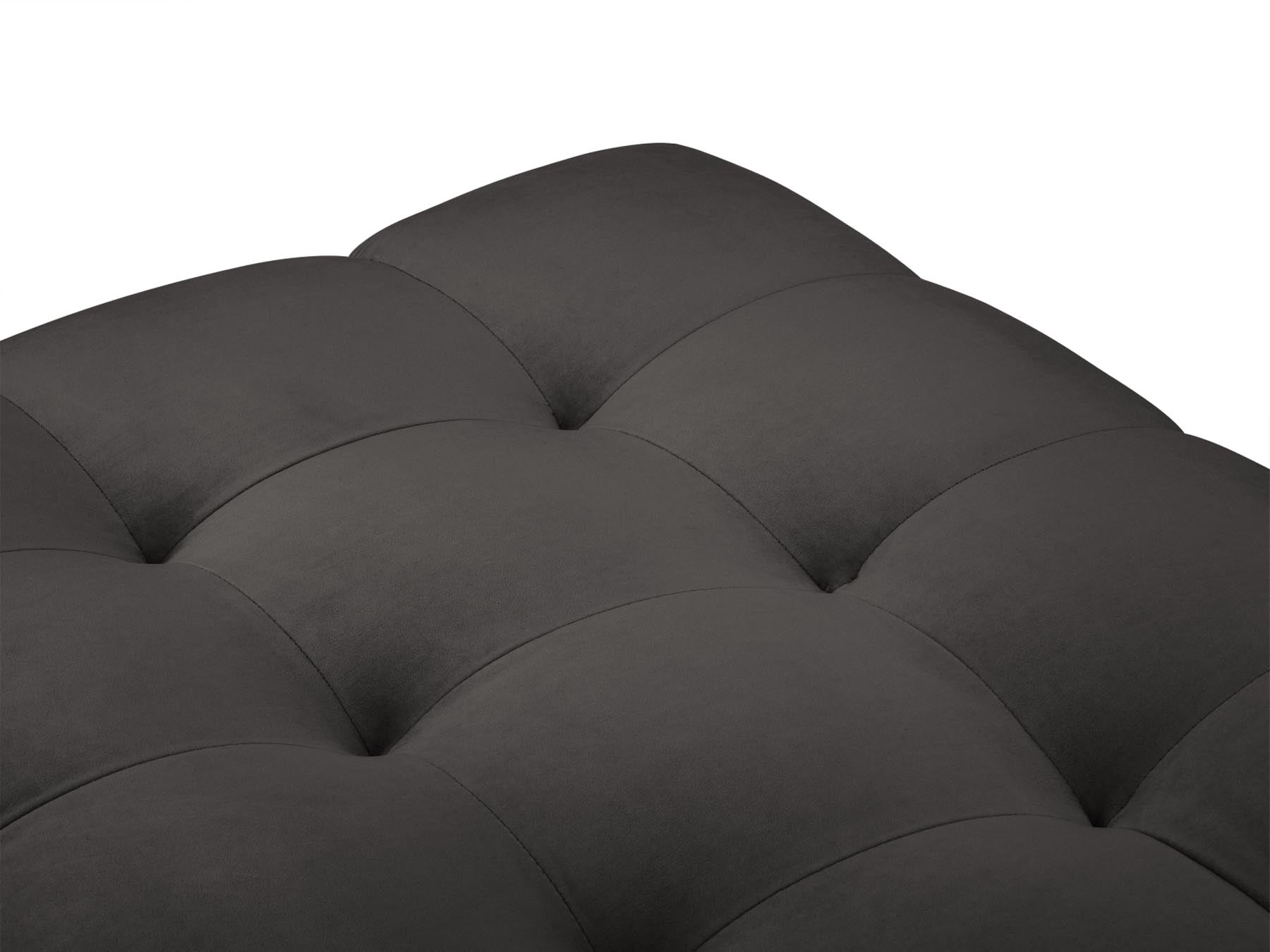 Elegante 2-Sitzer Bank Bali in stilvollem Dunkelgrau, ideal für moderne Wohnräume und Teil der vielseitigen Sofaserie von Cosmopolitan Design.