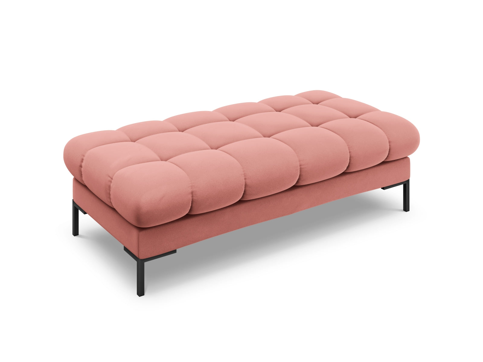 2-Sitzer Bank Bali in Pink-Bluvel präsentiert im Onlineshop von KAQTU Design AG. Modulares Sofa ist von Cosmopolitan Design