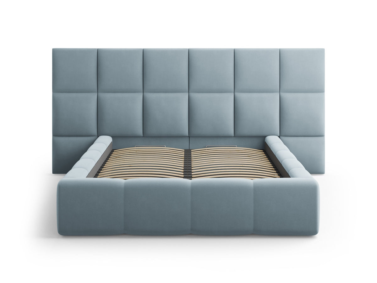 Livigno Bett mit Stauraum With Double Kopfteil 200cm von Cosmopolitan Design – Ansicht 13