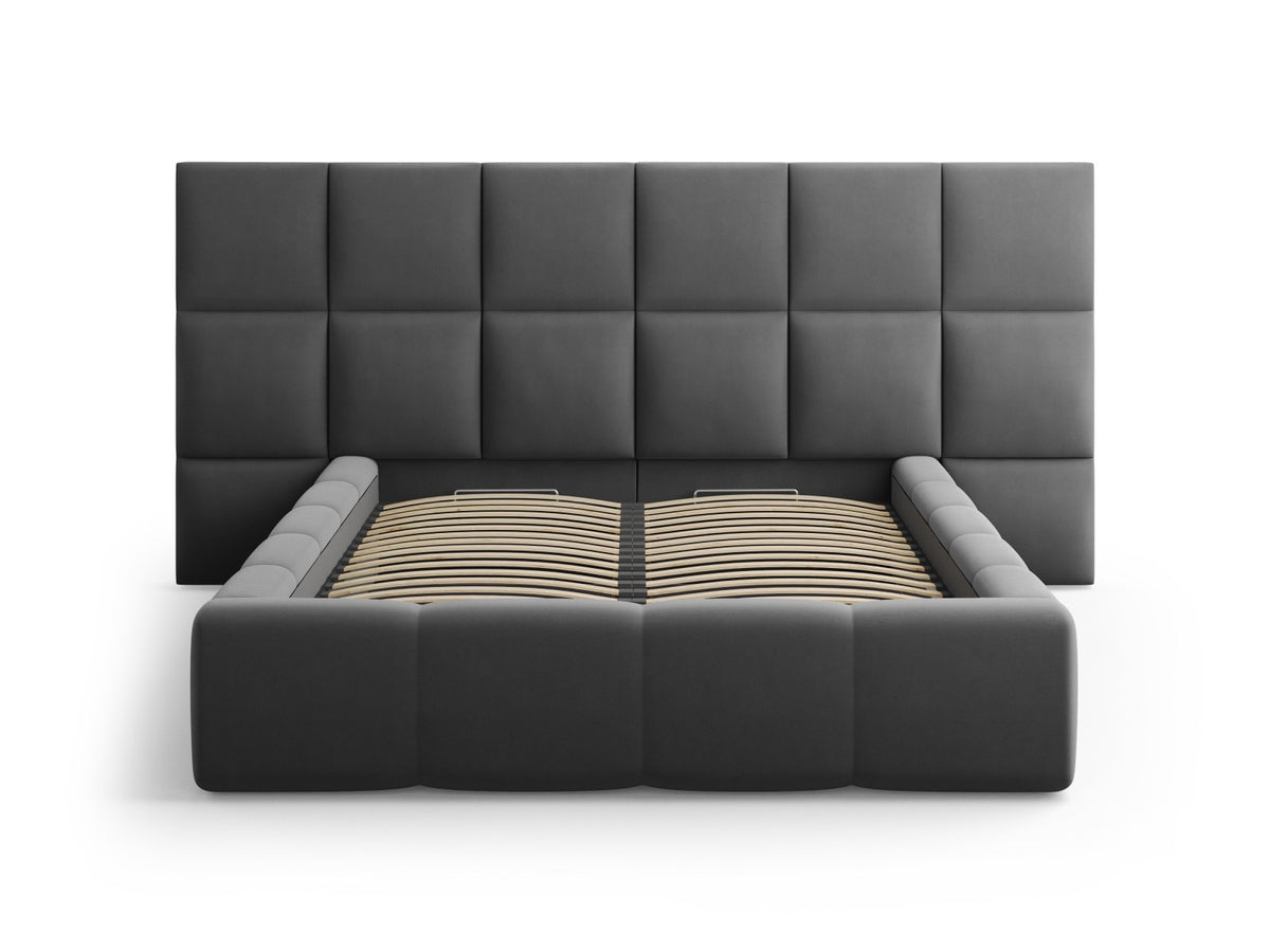 Livigno Bett mit Stauraum With Double Kopfteil 200cm von Cosmopolitan Design – Ansicht 28