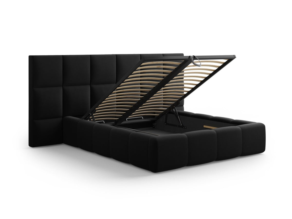 Livigno Bett mit Stauraum With Double Kopfteil 200cm von Cosmopolitan Design – Ansicht 34