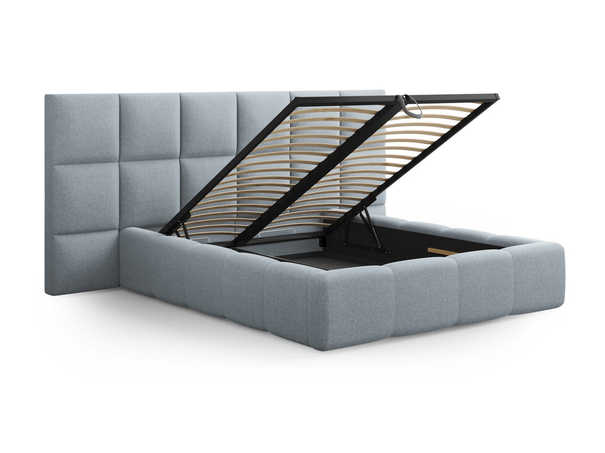 Livigno Bett mit Stauraum With Double Kopfteil 200cm von Cosmopolitan Design – Ansicht 54