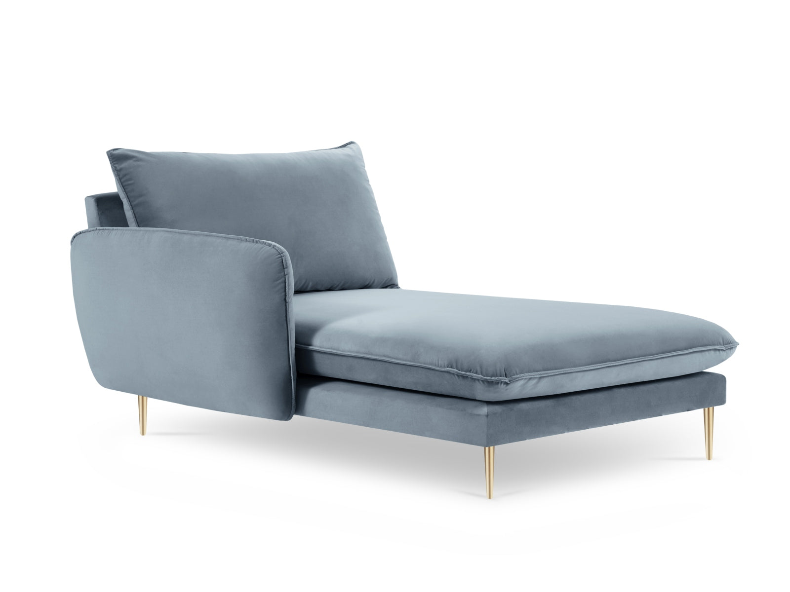Stilvolles Vienna Velour Sofa Chaise Lounge links 110cm von Cosmopolitan Design. Komfortabel, langlebig und pflegeleicht – perfekt für jedes Zuhause.