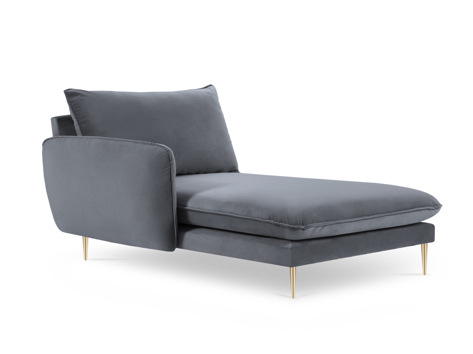 Stilvolles Vienna Velour Sofa Chaise Lounge links 110cm von Cosmopolitan Design. Komfortabel, langlebig und pflegeleicht – perfekt für jedes Zuhause.