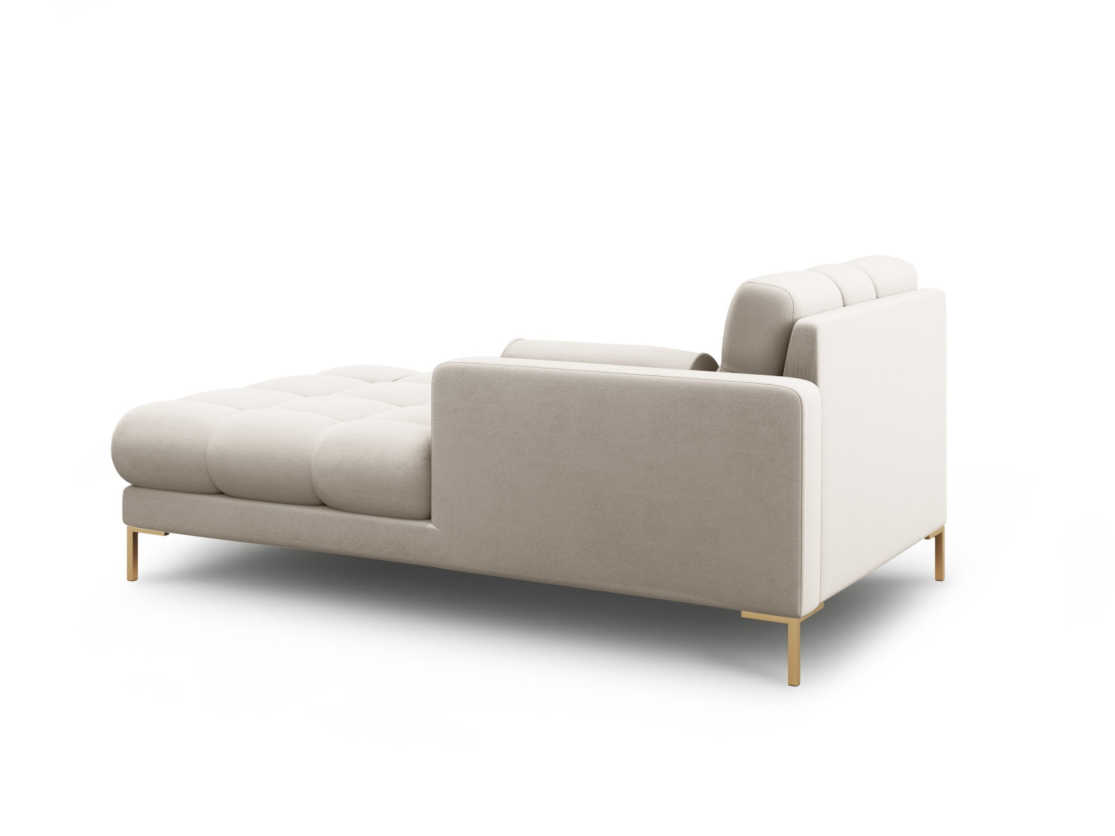 Elegante rechte Chaise Longue aus der Bali-Serie von Cosmopolitan Design, ideal für stilvolle und gemütliche Wohnräume.